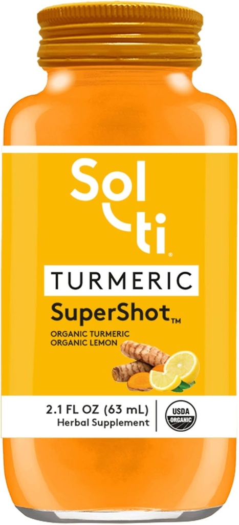 Sol Ti Økologisk Gurkemeje Supershot, 2.1 Fz