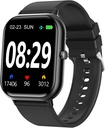 Smart ur til mænd kvinder SmartWatch 1.83 "til iPhone Samsung Android Phone Kompatibel, Fitness Tracker ur med Pedometer, Heart Rate / Sleep Monitor, Blod Oxygen, IP68 Vandtæt