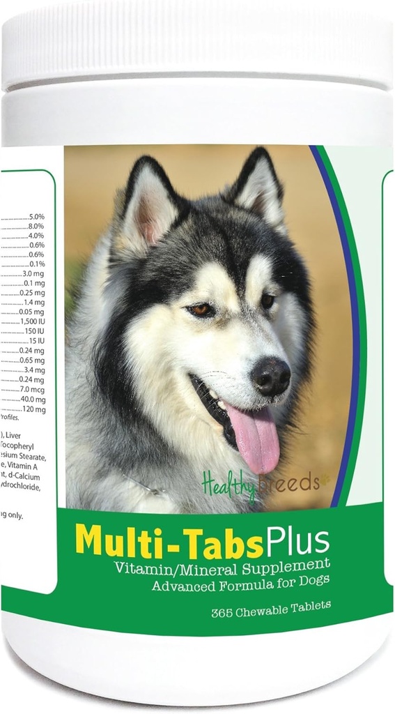 Sunde racer Siberian Husky Multi- Tabs Plus tyggetabletter 365 Greve