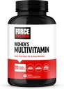 Kraftfaktor kvinders Multivitamin, Multivitamin for kvinder til at støtte Hormone Balance, energi, Immunitet, og Gut Sundhed, med 20 Vitamin & Mineraler, Ashwagandha, Chasteberry, og mere, 60 tabletter