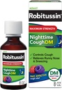 Robitussin Maksimal styrke Nattime Hoste DM Max, Voksen Formel, Berry Flavor - 8 Fl Oz flaske