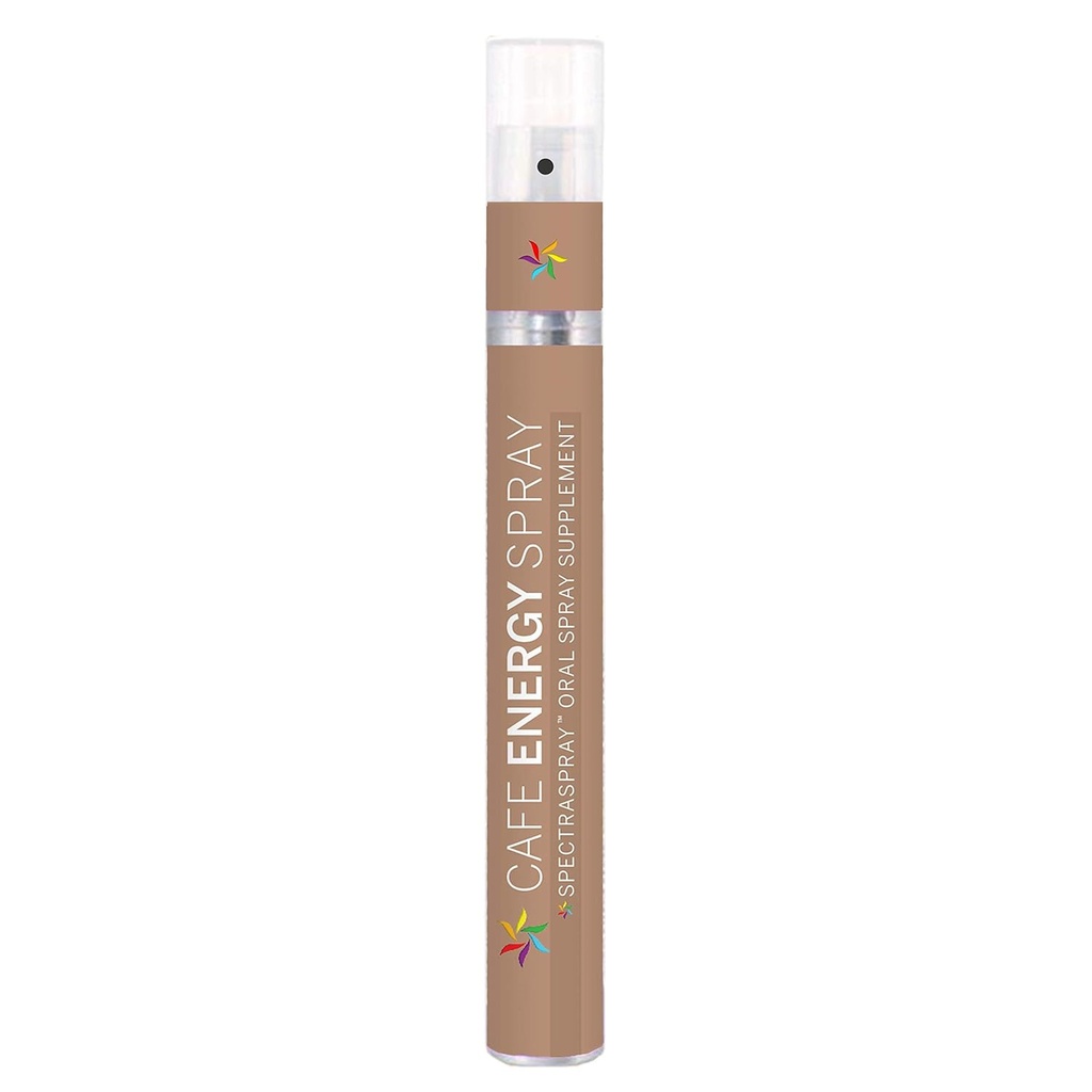 SpectraSpray Vegan Cafe Energy Spray - Vitamin B12 & 5 MG Caffeine