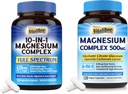 Magnesiumkompleks 500 mg og 10 i 1 Magnesiumkompleks