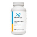 XYMOGEN Omega Monopure 650 EC - Omega-3 Fish Oil Supplements for Women & Men - med EPA, DHA & DPA - Mindre bløddele med 3X større absorption - Støtte en sund hjerte & kognition (120 bløddele)