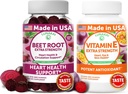 Lunakai Beet Root and Vitamin E with C Gummies Bundle – Antioxidant and Wellness Support
