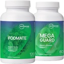 Mikrobiome Labs fordøjelsesstøtte bundle - FODMAT fordøjelsesenzymer & MegaGuard fordøjelsesstøtte med Ginger og DGL (2 produkter)