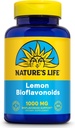 Naturens liv Lemon Bioflavonoider 1000mg - Citrus Bioflavonoider Supplement med Hesperidin og Rutin - Antioxidant og cellular Support, C-vitamin Absorption - 60 dages garanti, 100 Serv, 100 tabletter