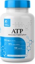 ATP Capsules - 120 Capsules - Adenosine Triphosphate Disodium - 400mg per Serving - Boost Energy Endurance Stamina