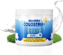 Bovin Colostrum Supplement Pulver - 60% IgG 3000 mg Bovin Colostrum - Gut, Hårvækst, Motion, Immun, Skønhed -Let at blande, Unflavored 40 Servere (1 flaske)