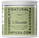Pure L- Glutamin Powder Supplement - 8oz (227g) Natural Vegan Bulk L Glutamin til Keto, Gut Health, Probiotic, IBS Support