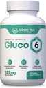 Gluco6 Herbal- based Solution Support 124; 525mg 30 Powder Capsules - Plant Ingredients - Non GMO - Made in USA (30 Count (Pack of 1))