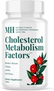 MICHAEL 'S Health Naturopatic Programmer Cholesterol Metabolisme Faktorer - 90 tabletter - Hjælper med at forbedre cirkulationen - Statin & Red Gær Rice Free - 15 Serveringer