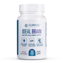 Kliniske effekter Ideel hjerne - Kosttilskud til Nootrop Focus og Hukommelse Support - 30 kapsler - B Vitamin, GABA, Alpha- GPC - Hjælper support Mental Focus, og Optimal Brain funktion