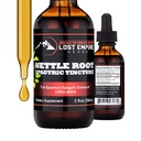 Lost Empire Urter Nettle Root Extract Spagyric Tincture (2 fl oz) - Wild Hartered fra tillæg for mænd, Urinær funktion, BPH, Hårtab - 3. part Lab Testet