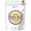 Micro Ingredients Vitamin D3 10.000 IE + K2 MK- 7 200 mcg, 300 Softgels with Virgin Coconut Oil against 124; 2 - in-1 Vitamin D & K Complex
