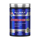ALLMAX Essentials ARGININE HCL - 400 g - Prækursor til syntese af nitrogenoxid - Vegan & Gluten Free - 200 Servere
