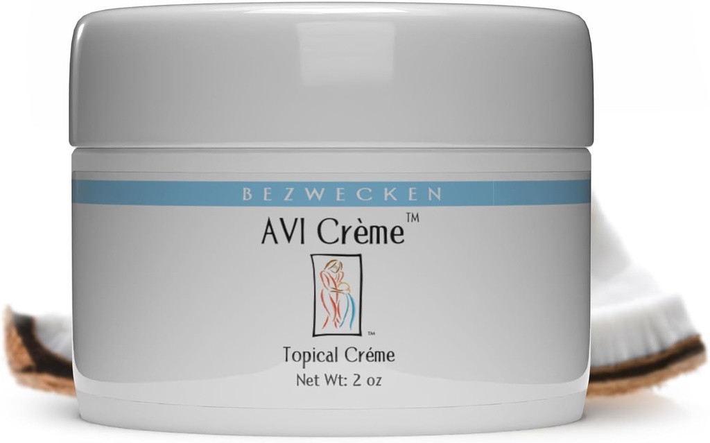 Bezwecken - AVI Crème - 2oz Crème - Professionelt Formuleret Vaginal Gær Infektion Support - Sikker, Natural, Paraben Free - 30 dages forsyning