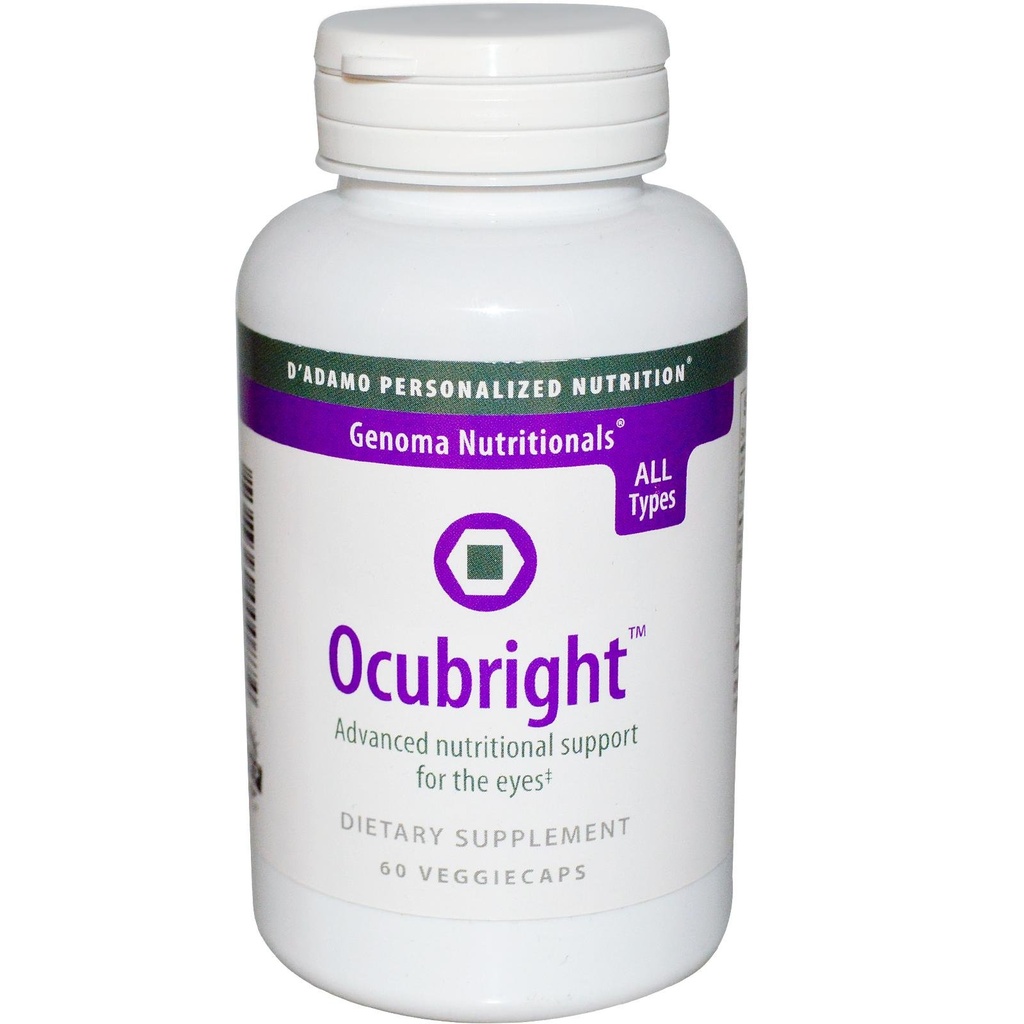 D 'Adamo Personaliseret Nutrition Ocubright, 60 Greve