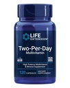 Life Extension Two-Per- Day Multivitamin, Vitamin B, C, D, zink, Pakket med Over 25 Vitamin, Mineraler & ekstrakter, Two-Month Supply, Non- GMO, Gluten- Free, 120 Kapsler
