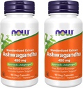 Now Foods Ashwagandha Extract 450mg, 90 VAPs (pakke med 2)