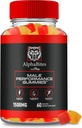 Alpha Bites Gummies, AlphaBites Advanced Formel Max Performance Gummies, All Natural Supplement Extra Strength, Alpha Bites Muscle Growth and Total Health Support, Alpha Bites Anmeldelser (60 Gummies)