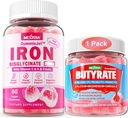 Butyrate Gummies + Iron Bisglycinate 26mg Fyldt Gummies