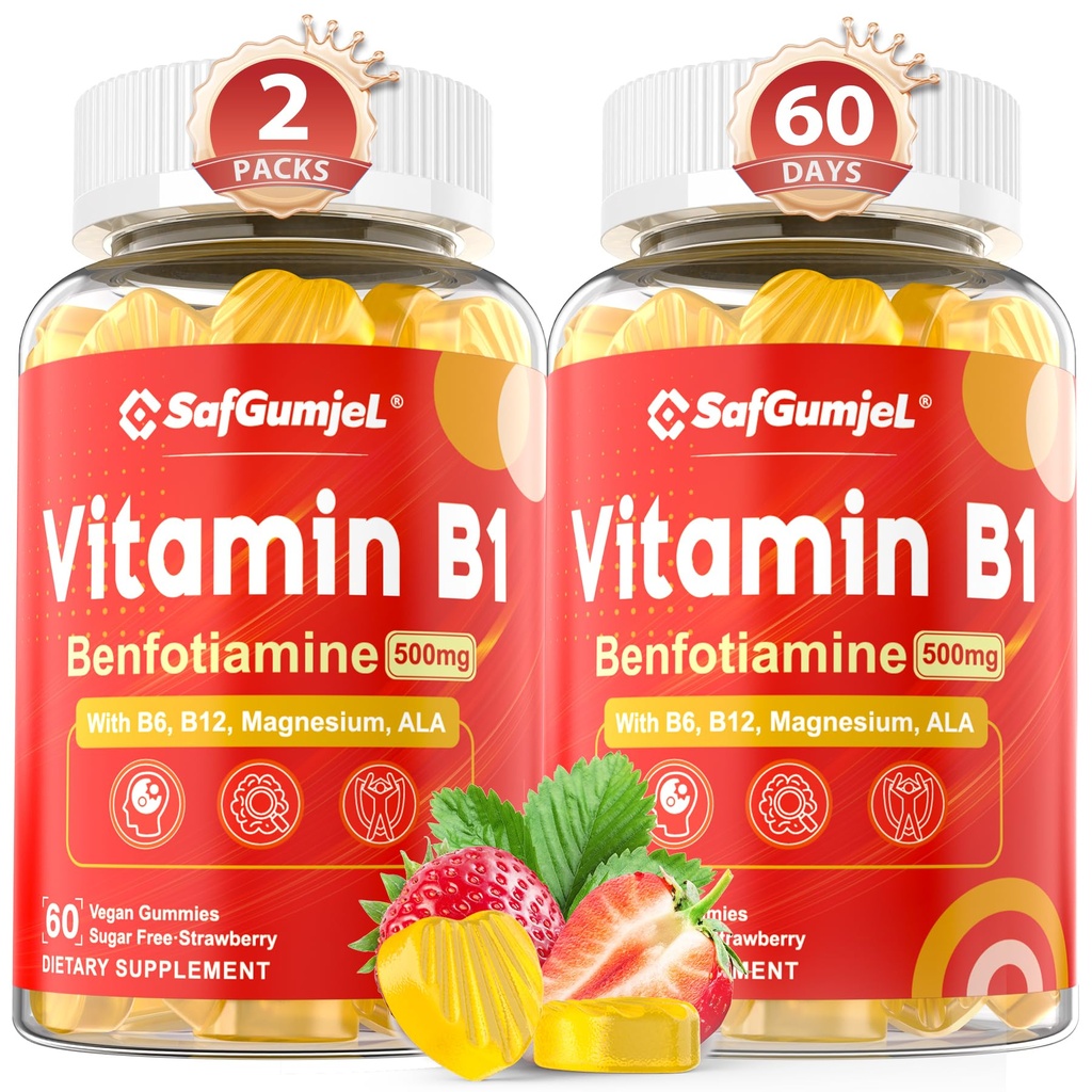 B6 B9 B12 & Magnesium til nerve sundhed, energi & stofskifte Support