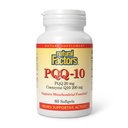 Naturlige faktorer, PQQ-10, understøtter energi og sund aldring, Kosttilskud, 60 softgels (60 portioner)