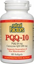 Naturlige faktorer, PQQ-10, understøtter energi og sund aldring, Kosttilskud, 60 softgels (60 portioner)