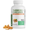 Bronson Turmeric Curcumin Extra Strength - Antioxidant, Joint & Digestion Support with BioPerine, Non-GMO, 180 Vegetarian Capsules