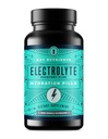 KEY NETRIENSER Elektrolyttabletter, 200 kapsler, salttabletter til dehydrering, Fastende Elektrolyttabletter - saltpiller med elektrolyter, Ingen sukker, Gluten Free Hydration Tablets Made in USA