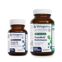Metagenics Essential Wellness Duo: D3 10.000 + K - for immunforsvar, ben sundhed & hjerte sundhed - 60 Softgels & PhytoMulti uden jern - Daglig Multivitamin for samlet sundhed & aldring - 60 tabletter