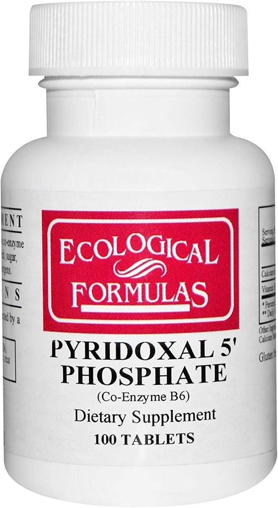Cardiovascular Research Pyridoxal-5-Phosphate Tablets, 100 Count