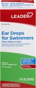 Leader Ear Drops til svømmere, Dries Vand i ører, Isopropyl Alkohol 95%, Alle aldre, Sammenlign med Swim- Ear, 1 fl oz