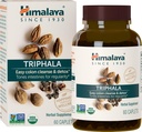 Himalaya Organic Triphala, 2 Måned Supply, for Colon Cleanse, Detox & Occasional Forstoppelse, USDA Certified Organic, Non- GMO, Gluten- Free, Extract & Powder Herbal Supplement, 688 mg, 60 Caplets