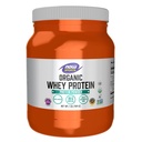 Now Foods Sports Nutrition, Certified Organic Whey Protein 19 g, Unflavored Powder, 1- Pound
