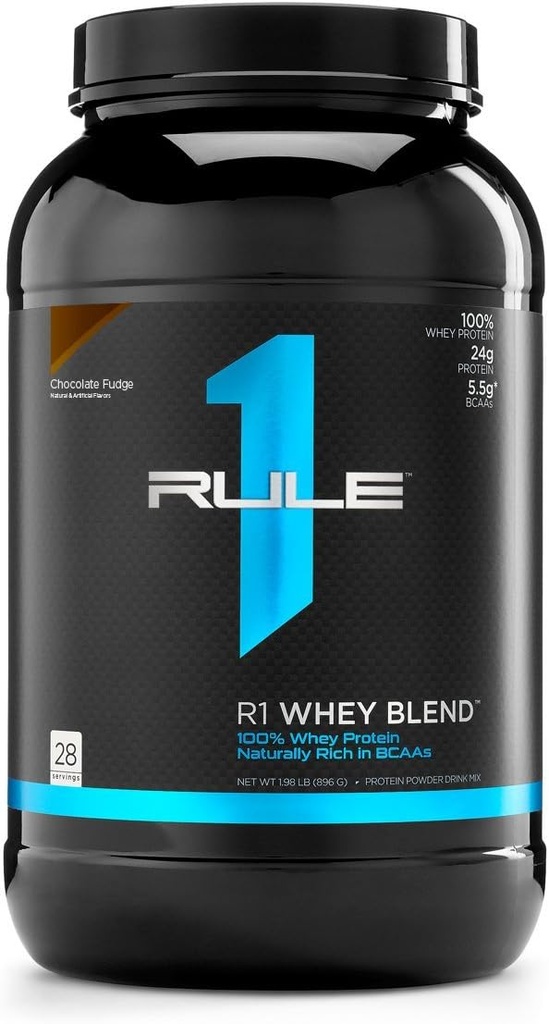 Regel 1 Proteiner R1 Whey Blend, 28 Servering, Chokolade Fudge