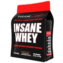 Insane Labz Insane Whey, 100% Muscle Building Whey Protein, BCAA Amino Profile, Mass Gainer, Meal Erstatning (Chokolade, 120 Servere)