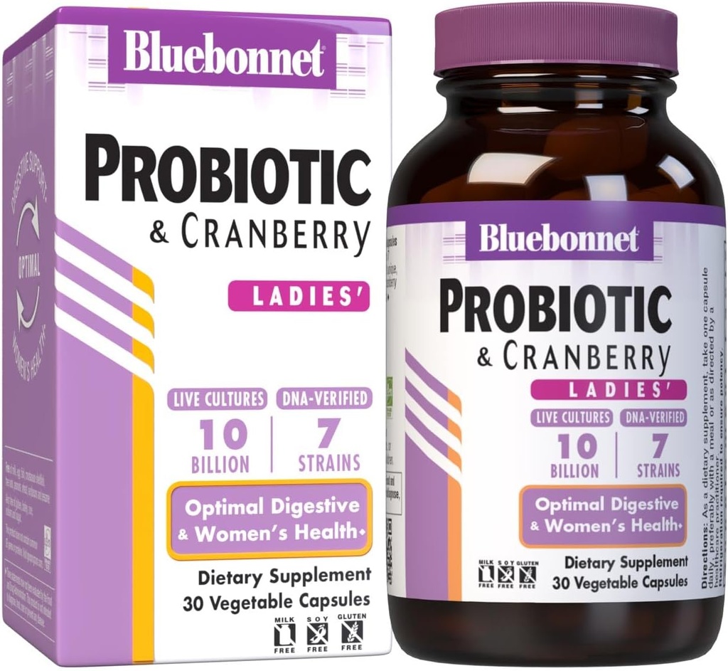 Bluebonnet Nutrition, Advanced Choice Ladies Daily Probiotic, 30 Greve