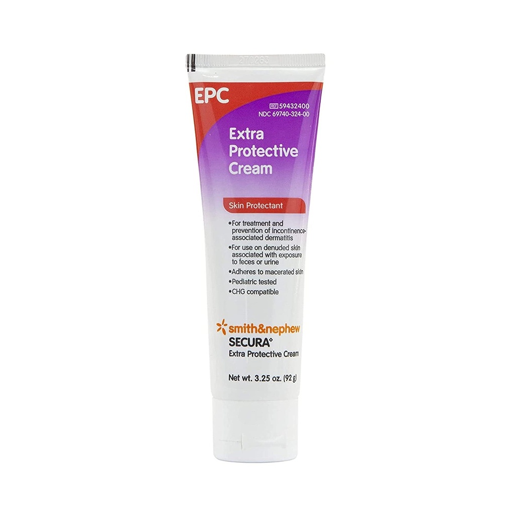 Secura Extra Protected Scented Skin Protectant Cream 3.25 oz. Tube 59432400 1 Ct