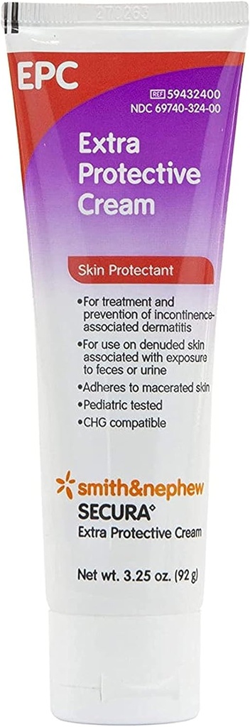 Secura Extra Protective Scented Skin Protectant Cream 3.25 oz. Tube 59432400 1 Ct