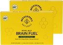 Biavlerens Naturals B.LXR Brain Fuel - Memory, Focus og Clarity Liquid Formel, understøtter Produktivitet Royal Jelly, Ginkgo Biloba, Bacopa Monnieri Keto Friendly, Gluten & Caffe- Free, 6 ct (2 Pack)