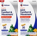 Voltaren Joint Comfort & Movement, Kosttilskud, Let at synke, 30 Greve (pakke med 2)