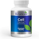 Professionel Botanicals Cell Detox Vegan Cell Cleansering & Afgiftning Supplement - 60 Veg Kapsler