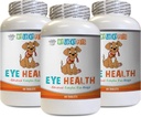 Hundeimmunboost - Hundeøje sundhed - Avanceret formel - Fordele Vision - Immunstøtte - Vitamin d til hunde - 3 flasker (180 Treats)