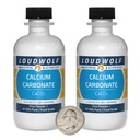Calciumcarbonat / 6 ounces / 2 flasker / 97 +% Pure Food Grade / Fine Powder / USA