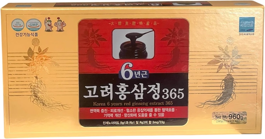 Opdater Ginseng Uddrag (Full Box Set, RED Ginseng 365)