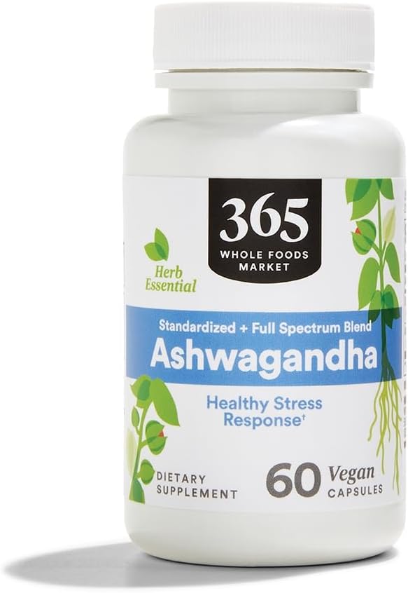 365 Af Whole Foods Market, Ashwagandha, 60 Greve