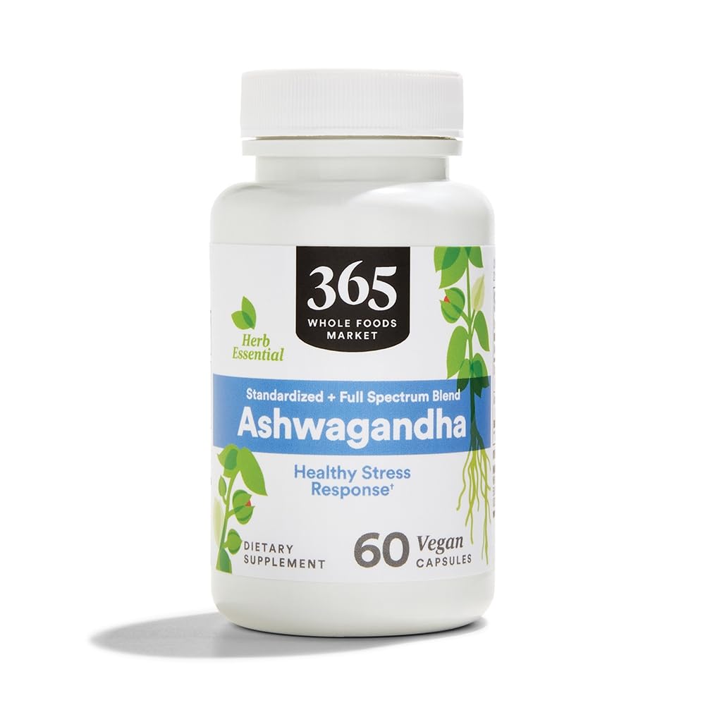 365 Af Whole Foods Market, Ashwagandha, 60 Greve