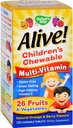 Nature 's Way Alive Children' s Chewable Mult- Vitamin 120 tyggetabletter